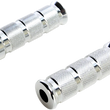Load image into Gallery viewer, Emgo Front Footpegs - Silver fits Suzuki - Main Product View