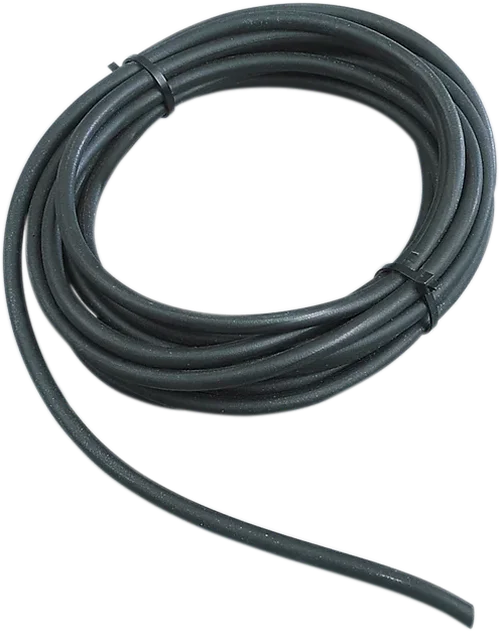 Fuel Line - Black - 1/4" x 25' - Side View