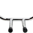 Load image into Gallery viewer, Handlebar - T-Bar - 4" - Chrome - Installation View