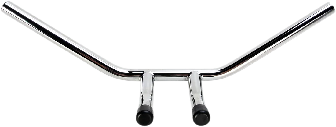 Handlebar - T-Bar - 8" - Dimpled - Chrome - Installation View