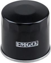 Load image into Gallery viewer, Emgo Micro-Tech Oil Filter - Black - Main Product View