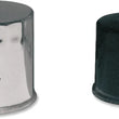 Load image into Gallery viewer, Emgo Micro-Tech Oil Filter - Black - Side View