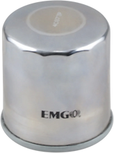 Load image into Gallery viewer, Emgo Micro-Tech Oil Filter - Chrome - Main Product View