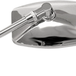 Load image into Gallery viewer, Emgo Mirror - "Big One"/Cruiser - Side View - Rectangle - M10 x 1.25 - Chrome - Each 20-42461 - Main Product View