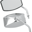 Load image into Gallery viewer, Emgo Mirror - "Big One"/Cruiser - Side View - Rectangle - M10 x 1.25 | M10 x 1.25 (Left Hand) - Chrome 20-42464 - Side View