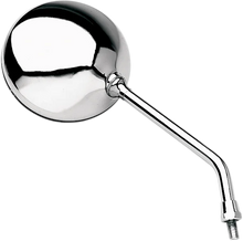Load image into Gallery viewer, Emgo Mirror - CB-Style - Side View - Round - Chrome - Main Product View