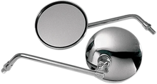 Load image into Gallery viewer, Emgo Mirror - CB-Style - Side View - Round - Chrome - Main Product View