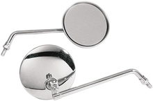 Load image into Gallery viewer, Emgo Mirror - CB-Style - Side View - Round - Chrome - Main Product View