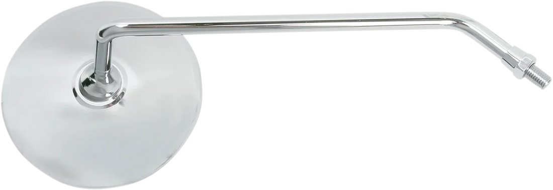 Emgo Mirror - CB-Style - Side View - Round - Chrome - Side View