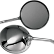 Load image into Gallery viewer, Emgo Mirror - CB-Style - Side View - Round - Chrome - Main Product View