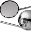 Load image into Gallery viewer, Emgo Mirror - CB-Style - Side View - Round - Chrome - Main Product View