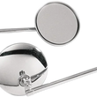 Load image into Gallery viewer, Emgo Mirror - CB-Style - Side View - Round - Chrome - Main Product View