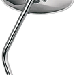 Load image into Gallery viewer, Emgo Mirror - Die-Cast - Chopper - Side View - Oval - M10 x 1.25 - Chrome - Left - Main Product View