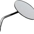 Load image into Gallery viewer, Emgo Mirror - Die-Cast - Plain - Side View - Rectangle - M10 x 1.25 - Chrome - Left/Right - Side View
