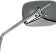 Load image into Gallery viewer, Emgo Mirror - Die-Cast - Plain - Side View - Rectangle - M10 x 1.25 - Chrome - Left/Right - Main Product View