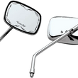Load image into Gallery viewer, Emgo Mirror - Die-Cast - Scrolled - Side View - Rectangle - M10 x 1.25 - Chrome - Left/Right fits Yamaha - Main Product View