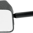 Load image into Gallery viewer, Emgo Mirror - Eurosport - Side View - Reverse Thread - Rectangle - Black - Right - Side View