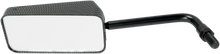 Load image into Gallery viewer, Emgo Mirror - Eurosport - Side View - Reverse Thread - Rectangle - Black - Right - Side View