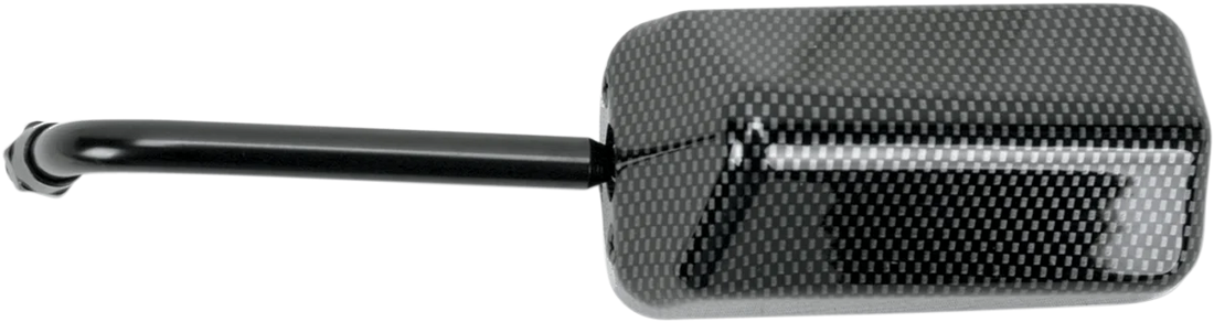 Emgo Mirror - Eurosport - Side View - Standard - Rectangle - Carbon Fiber - Right/Left - Side View