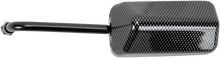 Load image into Gallery viewer, Emgo Mirror - Eurosport - Side View - Standard - Rectangle - Carbon Fiber - Right/Left - Side View