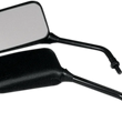 Load image into Gallery viewer, Emgo Mirror - GP Deluxe - Side View - Long - Rectangle - Black - Main Product View