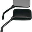Load image into Gallery viewer, Emgo Mirror - GP Deluxe - Side View - Short - Rectangle - Black - Main Product View