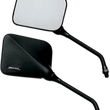 Load image into Gallery viewer, Emgo Mirror - GP Deluxe - Side View - Short - Rectangle - Black - Side View