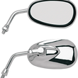 Load image into Gallery viewer, Emgo Mirror - 'Lil' Cruiser - Side View - Oval - Chrome - Left/Right - Main Product View