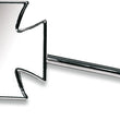 Load image into Gallery viewer, Emgo Mirror - Maltese - Side View - Cross - Chrome - Left - For Euro/Japanese Models 20-34842A - Main Product View