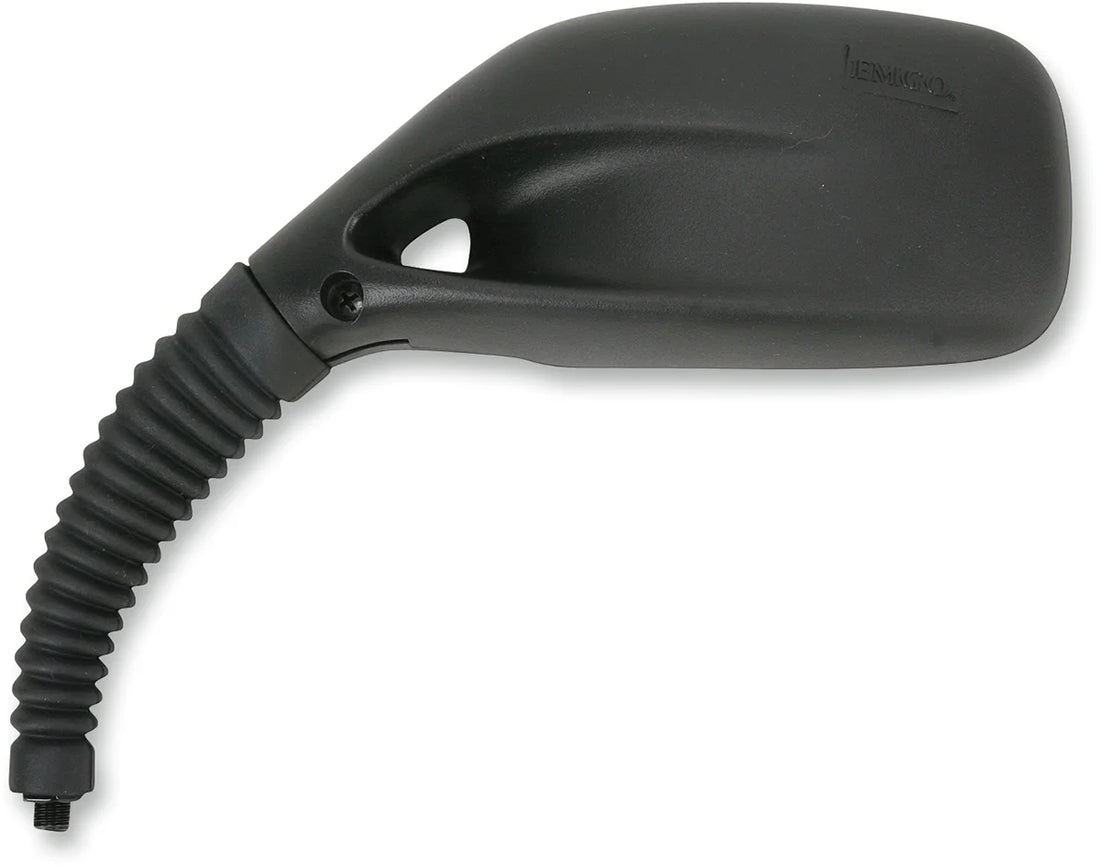 Emgo Mirror - Mark II - Side View - Rectangle - Black - Left - Side View