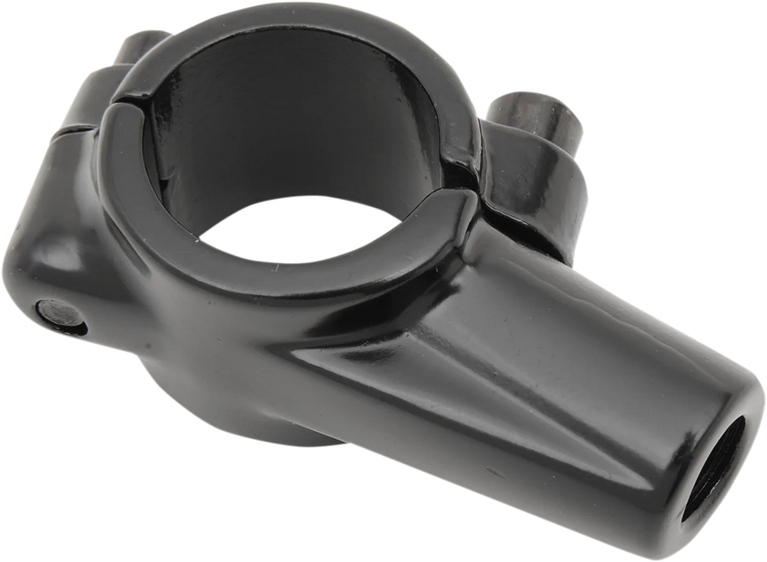 Emgo Mirror Mount - 7/8 - Carbon 20-28122 - Side View