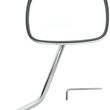 Load image into Gallery viewer, Emgo Mirror - "Ride Free" - Side View - Rectangle - M10 x 1.25 (Left Hand) - Chrome - Right - Side View