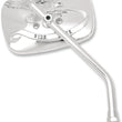 Load image into Gallery viewer, Emgo Mirror - "Ride Free" - Side View - Rectangle - M10 x 1.25 - Chrome - Right - Main Product View