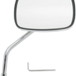 Load image into Gallery viewer, Emgo Mirror - "Ride Free" - Side View - Rectangle - M10 x 1.25 - Gold/Chrome - Left - Side View