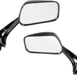 Load image into Gallery viewer, Emgo Mirror Set - Mini - Black 20-69760 - Side View