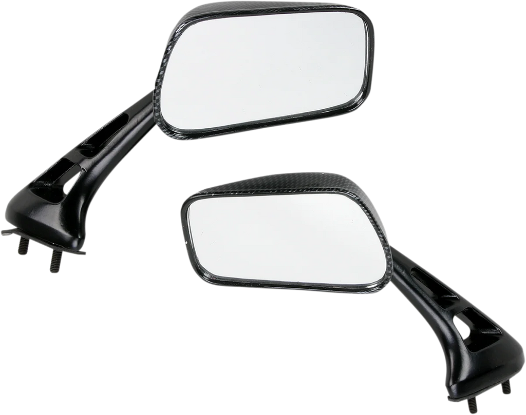 Emgo Mirror Set - Mini - Black 20-69760 - Side View