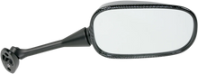 Load image into Gallery viewer, Emgo Mirror - Side View - Black/Carbon Fiber - Rectangle - Right - Honda 20-35223 - Main Product View