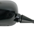 Load image into Gallery viewer, Emgo Mirror - Side View - Black/Carbon Fiber - Rectangle - Right - Honda 20-35223 - Side View