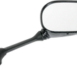 Load image into Gallery viewer, Emgo Mirror - Side View - Black/Carbon Fiber - Rectangle - Right - Yamaha 20-37443 - Main Product View