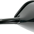 Load image into Gallery viewer, Emgo Mirror - Side View - Black/Carbon Fiber - Rectangle - Left - Kawasaki 20-43054 - Main Product View