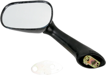 Load image into Gallery viewer, Emgo Mirror - Side View - Carbon Fiber - Rectangle - Left fits Honda - Main Product View