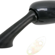 Load image into Gallery viewer, Emgo Mirror - Side View - Carbon Fiber - Rectangle - Left fits Honda - Side View