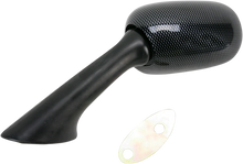 Load image into Gallery viewer, Emgo Mirror - Side View - Carbon Fiber - Rectangle - Left fits Honda - Side View