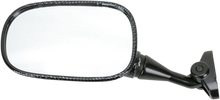 Load image into Gallery viewer, Emgo Mirror - Side View - Carbon Fiber - Rectangle - Left fits Honda - Main Product View