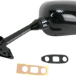 Load image into Gallery viewer, Emgo Mirror - Side View - Carbon Fiber - Rectangle - Left fits Suzuki - Side View