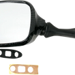 Load image into Gallery viewer, Emgo Mirror - Side View - Carbon Fiber - Rectangle - Left fits Suzuki - Main Product View