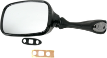 Load image into Gallery viewer, Emgo Mirror - Side View - Carbon Fiber - Rectangle - Left fits Suzuki - Main Product View