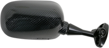 Load image into Gallery viewer, Emgo Mirror - Side View - Carbon Fiber - Rectangle - Right fits Honda - Side View