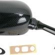 Load image into Gallery viewer, Emgo Mirror - Side View - Carbon Fiber - Rectangle - Right fits Suzuki - Back View