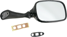 Load image into Gallery viewer, Emgo Mirror - Side View - Carbon Fiber - Rectangle - Right fits Suzuki - Main Product View